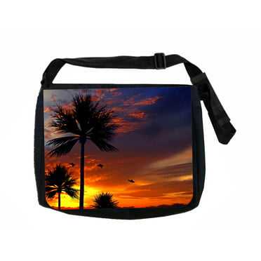 Water-resistant Laptop Bags Mountain Sunrise Hot Air Balloons Ultrabook Briefcase Sleeve Case Bags 